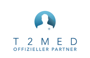 T2med - Logo Offizieller Partner
